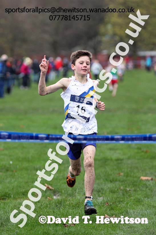 Boys and Girls under-11s, British Athletics Liverpool Cross Challenge, Sefton Park, Liverpool. Photo: David T. Hewitson/Sports for All Pics